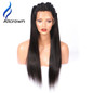 Alicrown Glueless Full Lace Human Hair Wigs For Black Women Bleached Knots Pre-Plucked Remy Brazilian Hair Wigs With Bay Hair