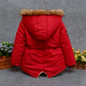 2017 children outerwear baby girls cotton Hooded coats Winter Jacket children's winter clothing Girls and boys Down &amp; Parkas