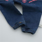 2017 Children Denim Pants Spring Autumn Newborn Baby Boy Girls Solid Ear Cat Jeans Kids Clothes Cotton Kids Casual Trousers A662