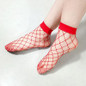 2017 Chic Thin Fishnet Sock Women Harajuku Goth Punk Unif Series Cool Female Fishnet Short Socks Females Hollow Out ZWW0440-45