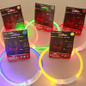 LED Nylon Pet Dog Collar Night Safety Glow Flashing Dog Cat Collar Led Luminous Small Dogs Collars USB Rechargeable