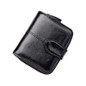 2017 Short Solid Wallet Women Luxury Brand Leather Multifunction Female Purse Small Zipper Hasp Wallet Coin Pocket Card Holder