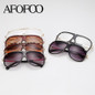 AFOFOO Fashion Sunglasses Retro Men Glasses Luxury Brand Designer Women Mirror Sun glasses Vintage UV400 Shades Eyewear