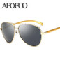 AFOFOO Aviation Aluminum Magnesium Polarized Sunglasses Brand Designer Men Driving Sun glasses UV400 Shades Eyewear Oculos