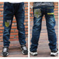 Ripped Jeans for Kids Jeans Boys Trousers 2018 Spring New Patchwork Boys Jeans Children Pants Boys Pant Fashion Kids Wears