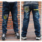 Ripped Jeans for Kids Jeans Boys Trousers 2018 Spring New Patchwork Boys Jeans Children Pants Boys Pant Fashion Kids Wears