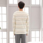 2017 Casual Striped Cotton Pajamas Set For Men Long Sleeve Sleepwear Lounge Homewear Pyjama Nightwear Home Clothes Autumn Winter