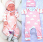 New 2016 fashion baby boy clothes long sleeve baby rompers newborn cotton baby girl clothing jumpsuit infant clothing