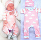 New 2016 fashion baby boy clothes long sleeve baby rompers newborn cotton baby girl clothing jumpsuit infant clothing