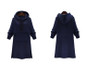 New 2016 Autumn Winter Women Hoodies Pullovers Slim Plus Thicking Velvet Hoody Sweatshirt Dress Long Hoodie