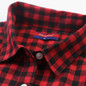 Dioufond New Women's Plaid Blouse Cotton Women Long Sleeve Tops Ladies Red Plaid Shirt Female Plaid Women Blouse Plus Size Shirt