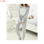 warm winter flannel thick cartoon cute pajamas set women fluffy animal owl homewear autumn lounge pajamas
