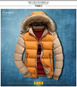 New 2016 Winter Jacket Men Warm Down Jacket Casual Parka Men padded Winter Jacket Casual Handsome Winter Coat Men Free Shipping