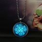 Steampunk Glow In The Dark Pendant Necklaces