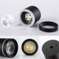 Dimmable Cylinder LED Downlights 7W 10W 12W  COB LED Ceiling Spot Lights AC85~265V LED Background Lamps Indoor Lighting