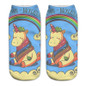 Harajuku emoji Unicorn Print 3D Socks Women Kawaii Low Cut Ankle Short Licorne Cute Funny Art Socks Hot Sale HO935223