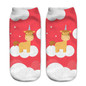 Harajuku emoji socks Unicorn Print 3D Funny Socks Women Kawaii Low Cut Ankle Short Licorne Cute Art Socks Hot Sale JH935223