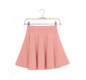Newly Design Fashion Skirts Sexy Women High Waist Plain Style Skater Flared Cotton Mini Skirt Loose Candy Color Pleated Hot D007