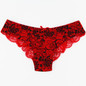 New Style Sexy Female Lace Briefs Printed Transparent Sexy Panties Women Low Waist Seamless Panties Thongs Underwear