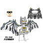 PG346 Super Heroes Vacation Batman With Wings Superman Aquaman Scarecrow Joker Building Blocks Figures Children Gift Toys