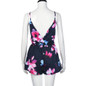 Feitong Sexy Playsuit Women Flower Print Playsuits And Jumpsuits Ladies Sexy V-Neck Off Shoulder Summer Beach Women Rompers