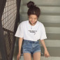 Fashion Blusas 2017 Summer Best Friends T Shirt Korean Ulzzang Harajuku Embroidery Short Sleeve T-shirts Women Casual Top Shirts