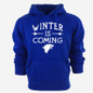 Cotton blend game of thrones mens sweatshirt fleece casual winter is coming men hoodies and sweatshirt with hat 2016