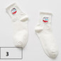 Cotton Ankle Length Socks For Women Harajuku Funny Cartoon Embroidery Patterns Socks for Female Women's Winter Creative Socks