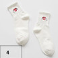 Cotton Ankle Length Socks For Women Harajuku Funny Cartoon Embroidery Patterns Socks for Female Women's Winter Creative Socks