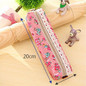 Home Office Storage Girls Student Flower Lace Pencil Case Pen Bag Purse Cosmetic Makeup Tool Pouch