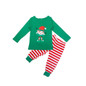HIRIGIN Family Matching Christmas Outfits Pajamas Set Striped Family Clothing Parent-Child Family Set Sleepwear Nightwear Suit