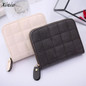 2017 NEW Women's Wallet and purses Card Holder Coin Purse Nubuck Chess Small Zipper Wallet carteira feminina portefeuille femme
