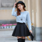 BEFORW Sexy Women Skirt High Quality Space Cotton Winter Skirt Big Size High Waist Short Skirts 3 Color Keep Warm Women Skirt