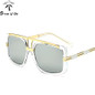 DRESSUUP Oversized Sunglasses Men Brand Designer Fashion Sun Glasses Shades Male Mirror Glasses Oculos De Sol Masculino