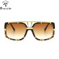DRESSUUP Oversized Sunglasses Men Brand Designer Fashion Sun Glasses Shades Male Mirror Glasses Oculos De Sol Masculino