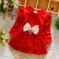 DreamShining Baby Girl Dress Long Sleeve Children Clothing Spring Kids Clothes Baby Girl Princess Dress For Party Birthday
