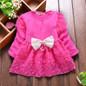 DreamShining Baby Girl Dress Long Sleeve Children Clothing Spring Kids Clothes Baby Girl Princess Dress For Party Birthday