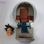 Dragon Ball Z Figures Baby Son Goku Kakarotto With Spaceship PVC Action Figure Toy Super Saiyan Goku Anime Dragon Ball Super