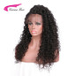 Carina Brazilian Remy Hair 360 Lace Frontal Wigs For Black Women Natural Color Kinky Curly Wigs Pre-Plucked Natural Hairline