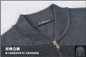cardigans men sweaters new 2017 knitwear zipper cardigan Top quality brand clothing fashion male christmas coat size S-3XL