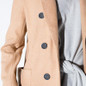 IRISIE Apparel Khaki Double Pockets Lapel Coat Vintage Loose Female Trench Casual Slim Sweet Warm Women Trench Coat