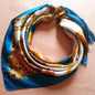 90CM X 90CM High Quality Ladies Fashion Soft Wrap Floral scarf Ladies Shawl Silk Scarf Scarves Square Scarf Female Oblong Ma073
