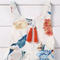 Adorable Floral Sleeveless Cotton Romper for Baby Girls - Backless Flower Jumpsuit Sunsuit Outfits