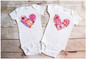 Adorable Floral Short Sleeve Bodysuits for Baby Girls - Summer & Spring Infant Clothing, Perfect Jumpsuits for Newborns Ages 0-12 Months