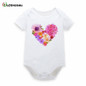 Adorable Floral Short Sleeve Bodysuits for Baby Girls - Summer & Spring Infant Clothing, Perfect Jumpsuits for Newborns Ages 0-12 Months