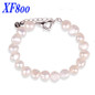 Trendy Baroque Pearl Bracelets - Elegant White Strand Heart Jewelry for a Chic Look