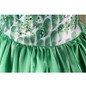 Fever Green elsa costumes summer girls dress kids cosplay party dresses princess anna congelados vestidos children clothing