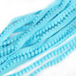 FENGRISE Pom Pom Trim Ball 5 Yards 10 mm MINI Pearl Pompom Fringe Ribbon Sewing Lace Kintted Fabric Handmade Craft Accessories