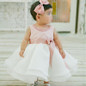Summer Baby Girl 1 Year Birthday Dress 0-2Y Infant Toddler Baby Girl Baptism Christening Wedding Birthday Party Princess Dress