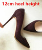Stilettos Womens Shoes High Heels 12CM High Heels Purple Shoes Pumps Women Heels Sexy Pointed Toe Wedding Shoes For Woman B-0049